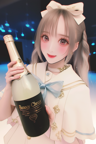 hasukon_a_girl_dressed_in_a_princess_costume_holding_up_a_bottl_084ef84b-ade1-48d7-88a3-46f6bc5591